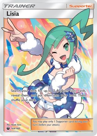 Lisia (Full Art) 164/168 - Ultra Rare - Holofoil