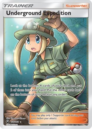 Underground Expedition (Full Art) 168/168 - Ultra Rare - Holofoil
