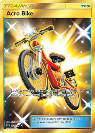 Acro Bike (Secret) 178/168 - Secret Rare - Holofoil