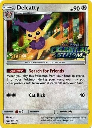 Delcatty SM132 - Promo - Holofoil