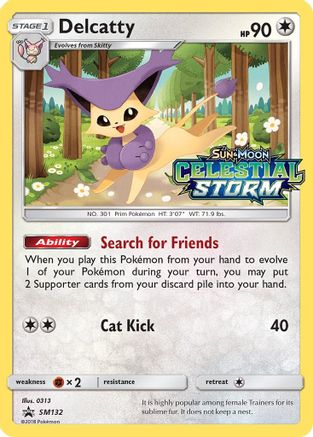 Delcatty SM132/248 - Promo - Holofoil