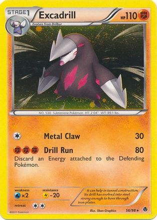Excadrill 056/98 - Promo - Holofoil