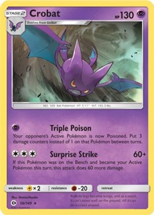 Crobat 056/149 - Promo - Holofoil