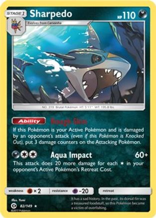 Sharpedo 082/149 - Promo - Holofoil