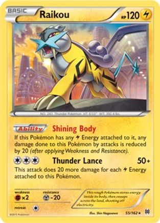 Raikou 055/162 - Promo - Holofoil