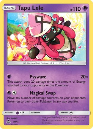 Tapu Lele SM45/248 - Promo - Holofoil