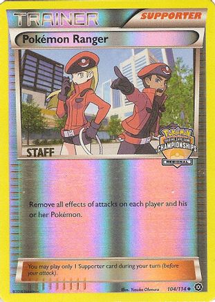 Pokemon Ranger 104/114 - Promo - Reverse Holofoil
