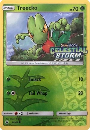 Treecko 008/168 - Promo - Reverse Holofoil