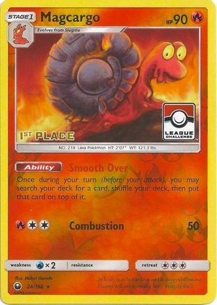 Magcargo 024/168 - Promo - Reverse Holofoil