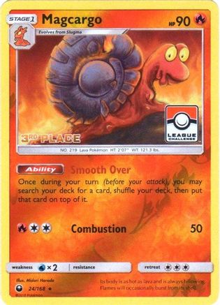Magcargo 024/168 - Promo - Reverse Holofoil