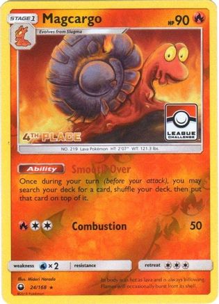 Magcargo 024/168 - Promo - Reverse Holofoil