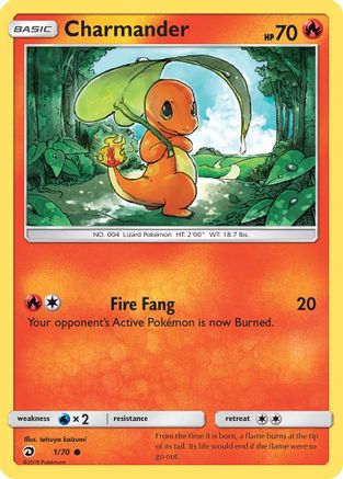 Charmander 001/70/70 - Common