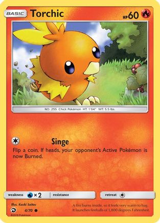 Torchic 004/70/70 - Common