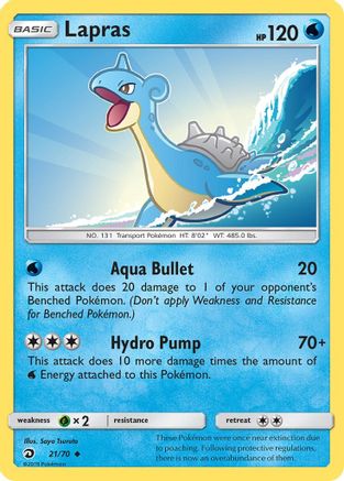 Lapras 021/70/70 - Uncommon