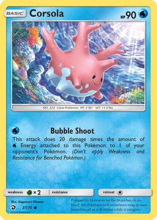 Corsola 027/70/70 - Common