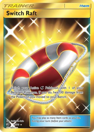 Switch Raft (Secret) 077/70 - Secret Rare - Holofoil