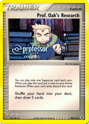 Prof. Oak's Research (2004-2005) 098 - Promo