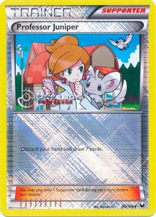 Professor Juniper 098/108 - Promo - Reverse Holofoil