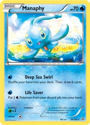 Manaphy 056/160 - Rare