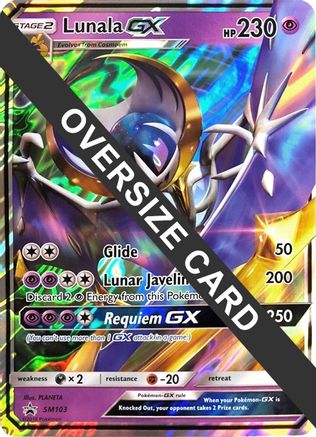 Lunala GX SM103 - Promo - Holofoil