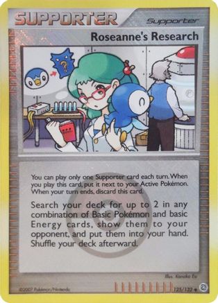 Roseanne's Research 125/132 - Promo - Reverse Holofoil