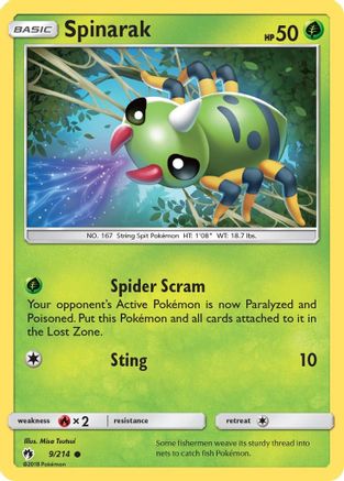 Spinarak 009/214 - Common