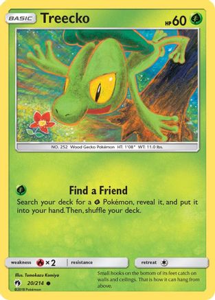 Treecko 020/214/214 - Common