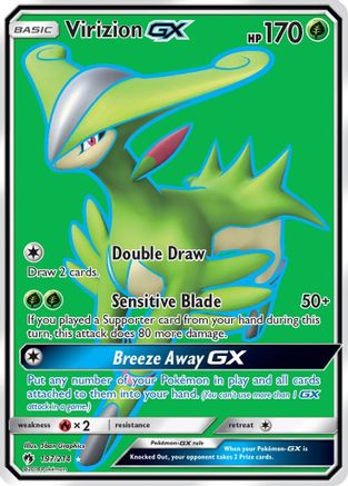 Virizion GX (Full Art) 197/214 - Ultra Rare - Holofoil