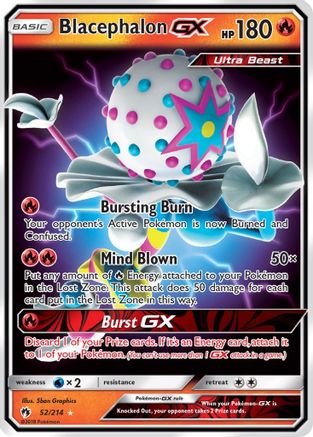 Blacephalon GX 052/214/214 - Ultra Rare - Holofoil