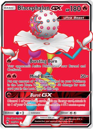 Blacephalon GX (Full Art) 199/214 - Ultra Rare - Holofoil
