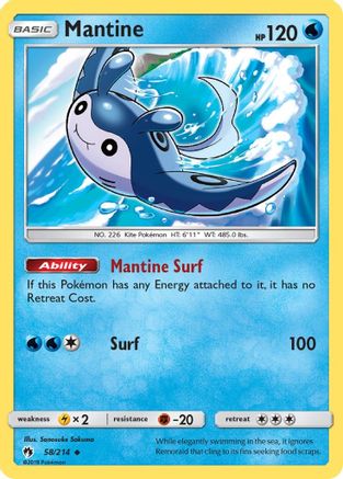 Mantine 058/214 - Uncommon