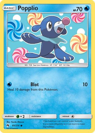 Popplio (65) 065/214/214 - Common