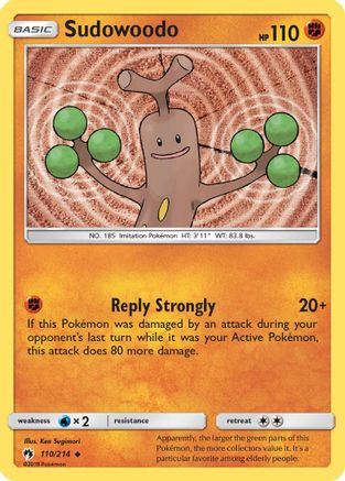 Sudowoodo 110/214 - Uncommon