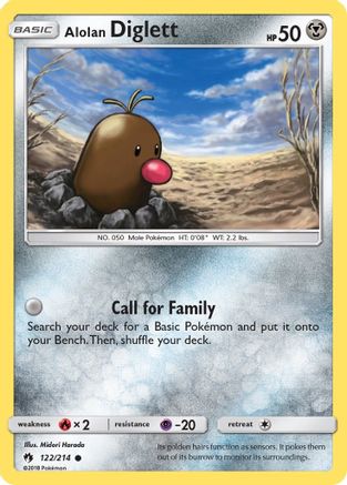 Alolan Diglett 122/214/214 - Common