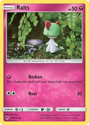 Ralts 139/214/214 - Common