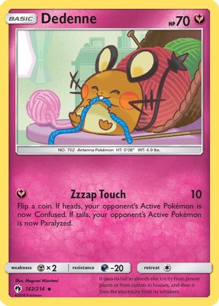 Dedenne (142) 142/214/214 - Uncommon
