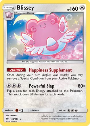 Blissey 153/214/214 - Holo Rare - Holofoil