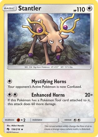 Stantler 156/214 - Uncommon