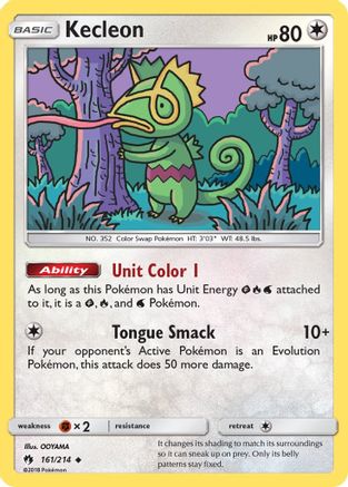 Kecleon (161) 161/214 - Uncommon