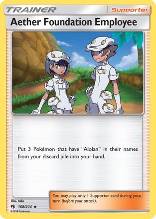 Aether Foundation Employee 168/214 - Uncommon