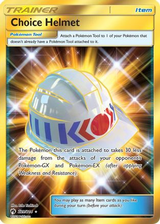 Choice Helmet (Secret) 229/214 - Secret Rare - Holofoil