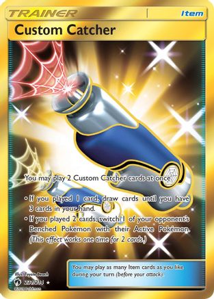 Custom Catcher (Secret) 231/214 - Secret Rare - Holofoil