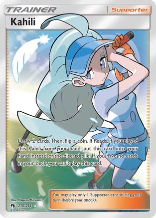 Kahili (Full Art) 210/214 - Ultra Rare - Holofoil