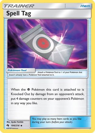 Spell Tag 190/214/214 - Uncommon