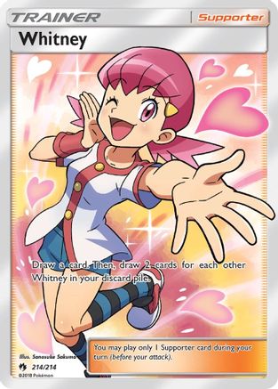Whitney (Full Art) 214/214 - Ultra Rare - Holofoil