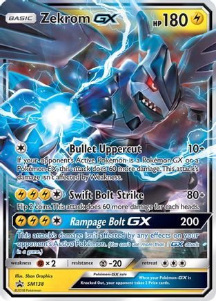 Zekrom GX SM138/248 - Promo - Holofoil