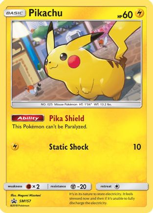 Pikachu SM157/248 - Promo - Holofoil