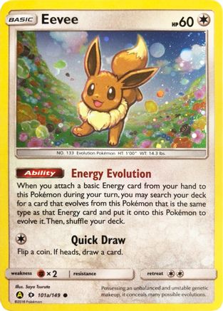 Eevee 101a/149/149 - Promo - Holofoil