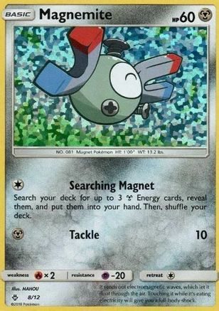 Magnemite 008/12/12 - Promo - Holofoil