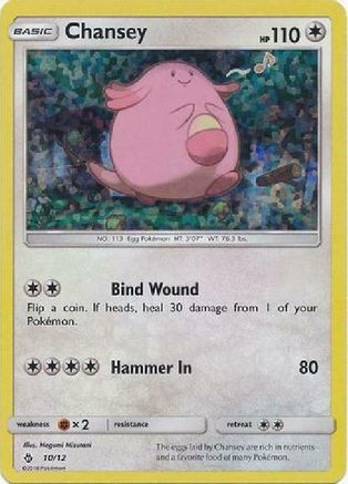 Chansey 010/12/12 - Promo - Holofoil